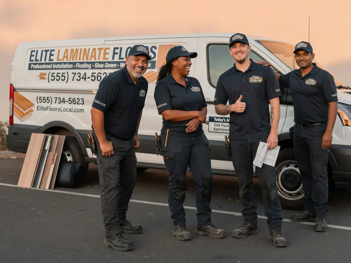 Laminate flooring installation company in Leighton, IA